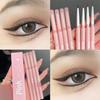 Make-up na oči Gelová tužka na oči Voděodolná Dlouhotrvající barva Červená Hnědá Ležící Hedvábný Pigment Matné oční linky Novinka