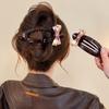Duckbill Shape Large Bow Hair Claw Large Bow Hair Claw Clip  for Women Back Head Updo