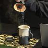 Edenus Transparent Matte Glaze Ceramic Tea Cup