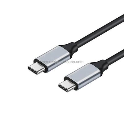 Type-C 3.1 Full-Function Double-Ended Cable USB3.2Gen2 Data Monitor Projection Hard Disk Cable with Aluminum Material
