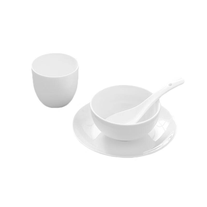 Xidian Chinese Ceramic Gold-Rimmed Tableware Set Small