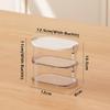 4pcs/Set 2/3/4 Layers Seasoning Jar Stackable Storage Case Household Spice Container  Picnic Camping
