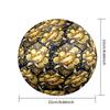 1pc Golden Heart Romance Size 5 Soccer Ball Professional Match Training Football Indoor &Outdoor Sports Ball Training Ball Lightweight Durable Y56