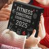 Christmas Tree Ornament Gym Advents Calendar Fitness Equipment Calendar  Festival Party Supplies