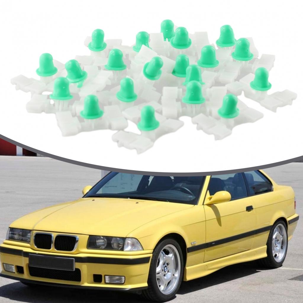 35mm*22mm Moulding Trim Clips FOR E36 20× Accessories