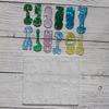 Reusable Silicone Trolley Tokens Mould Flexible Resin Keychain Crafting Tool for Homemade Decoration Projects Supplies