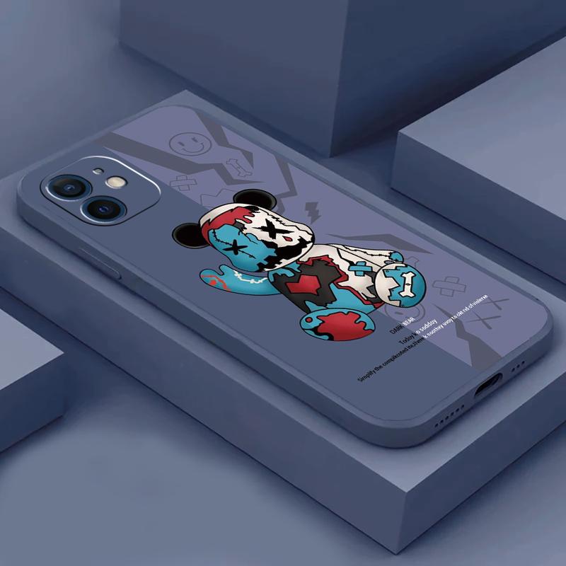 Animatsioon Mood Pehme Armas telefon iPhone'ile 7 13 11 Plus 8 X XS Mini 6 6s Max Pro 14 12 XR Silikoonist sirge TPU silikoonist pehme ümbrise kate