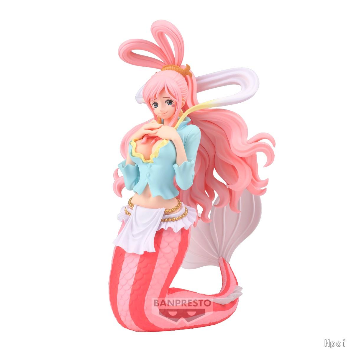 

16 см Аниме One Piece GLITTER&GLAMOURS Фигурка Ширахоси Принцесса-Русалка Сцена Модель Игрушка Кукла Фигурка Действия Настольная No box