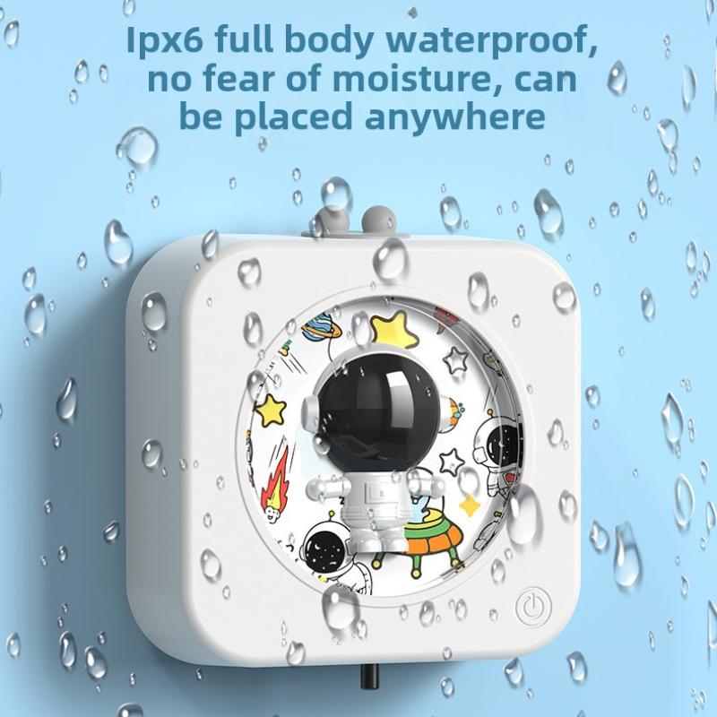 Automatyczny dozownik mydła w piance na indukcję, styl astronauty, montowany na ścianie, czujnik automatycznego dozowania na płyn do dezynfekcji rąk, prezenty