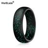 WarBLade 5.7mm Anelli in Silicone Alimentare FDA per Donne Matrimonio Elastici in Gomma Anello Dita in Silicone Flessibile Ipoallergenico