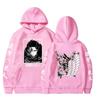 Hot Anime Attack On Titan Hoodie Graphic Hooded Men Women Clothes Autumn Warm Sweatshirt Harajuku Streetwear Tops Long Sleev
