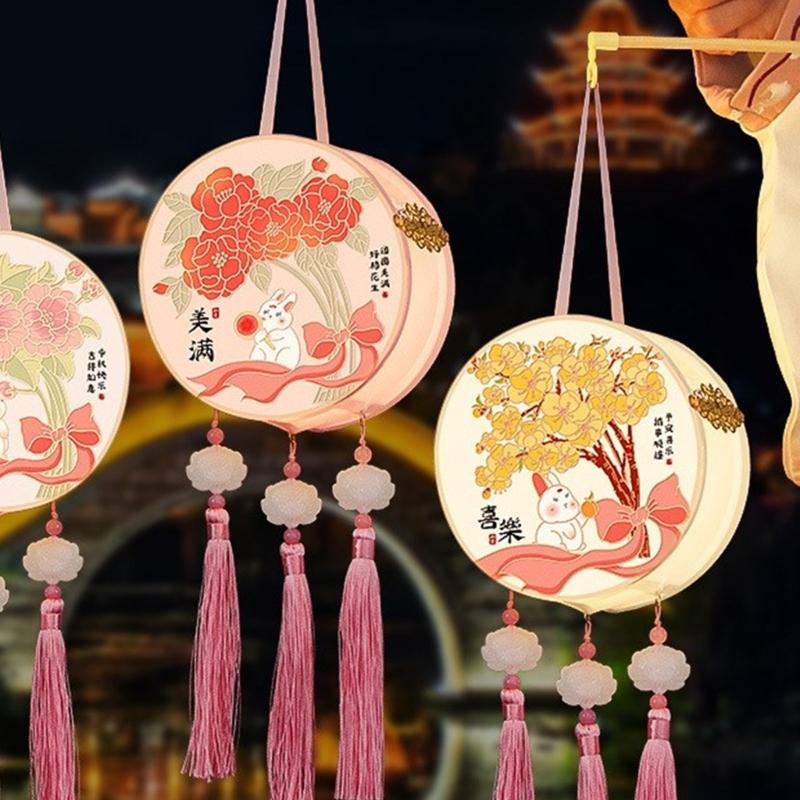 Decorative Lanterns for Middle Autumn Festival Handmade Decorative Scaldfish for Indoor Outdoor Use Holiday Ornament
