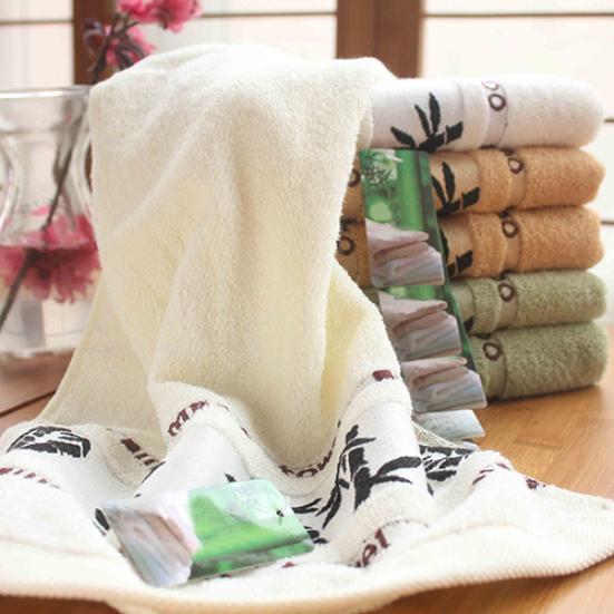 High Absorbent Bamboo Fabric Cotton Face Washcloth Quick-Dry Bath Towel Sheet