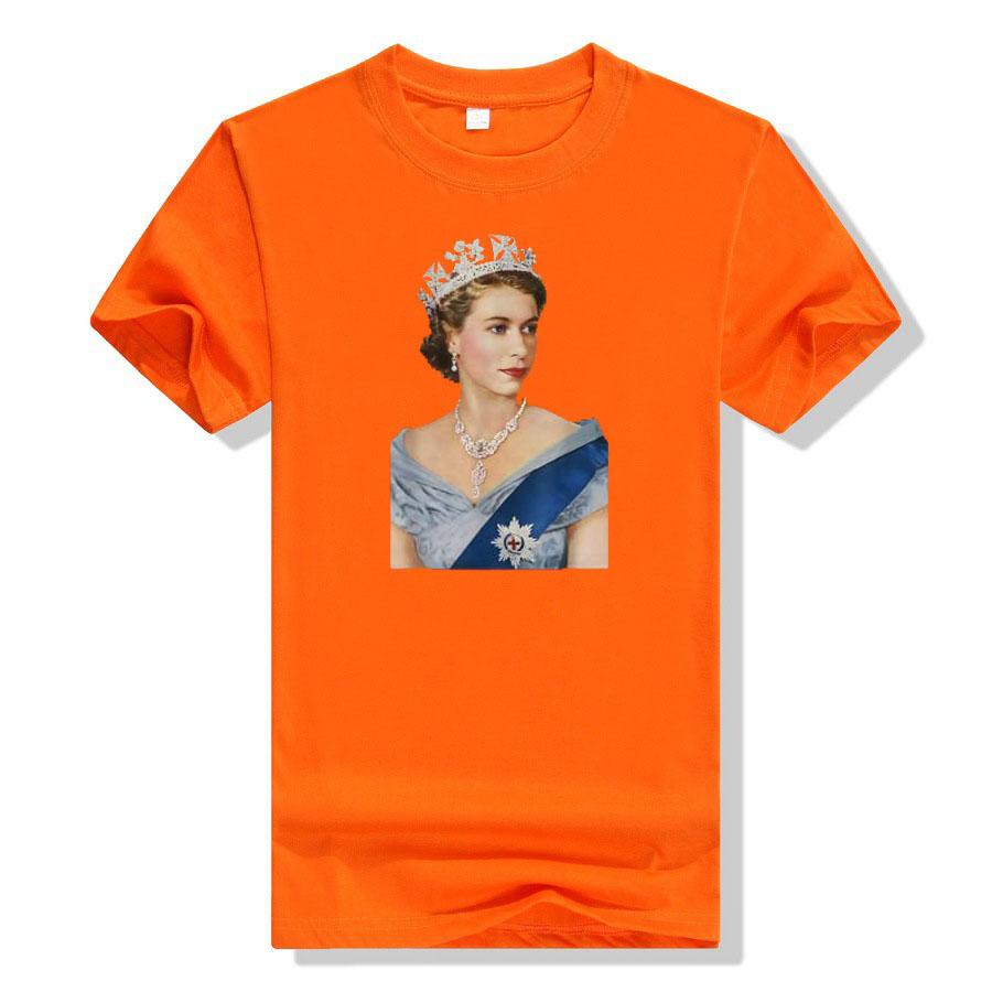 Queen-Elizabeth's II British Crown Majesty Queen Elizabeth's Remember T-Shirt The-Queen of England Her Royal Highness Apparel