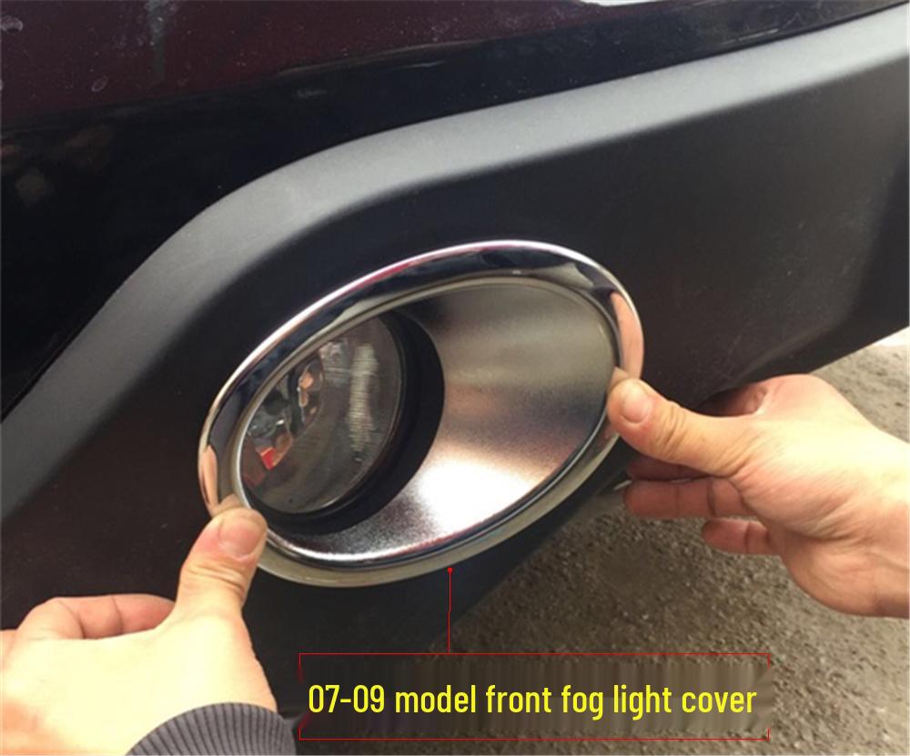 Outai Nebelscheinwerferrahmen vorne für Honda CRV (2007-2011) - Dekorative Abdeckung für Nebelscheinwerfer-Modifikation.