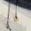 Fashion Metal Square Bag Shaped Pendant Necklaces for Women Men New Korean Style Casual Long Necklaces Daily Jewelry Accessories