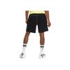 Puma Color Block Pattern Printed Mid Waist Drawstring Straight Casual Shorts Men shorts Black 533250-09