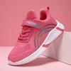Girls' Breathable Non-slip Mesh Running Shoes for Ages 6-12 - Lightweight Sports Footwear for Spring & Autumn