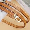 39/43palcová Crossbody taška Náhradní ramenní popruh Tašky Tenký popruh pro DIY Dámská peněženka Taška přes rameno PU popruh s přezkou