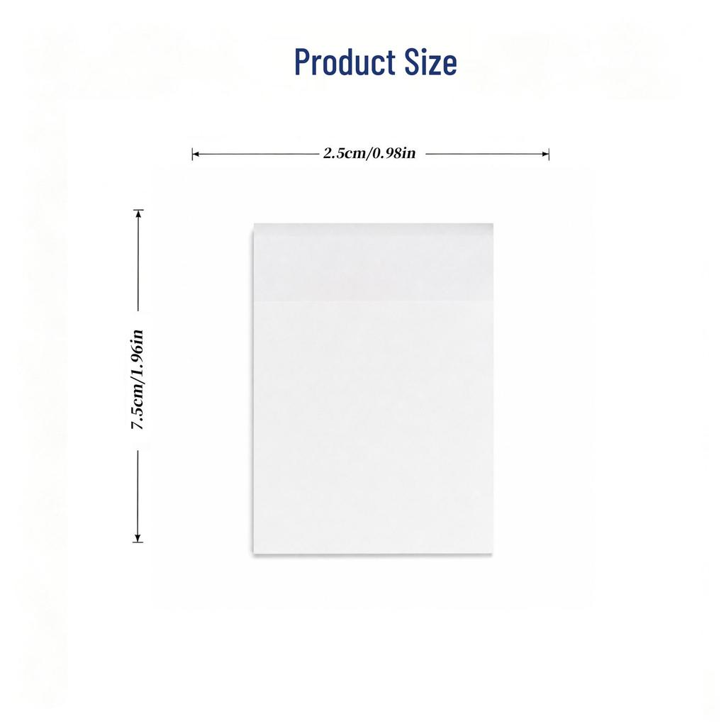 Transparent PET Morandi Sticky Notes for Students
