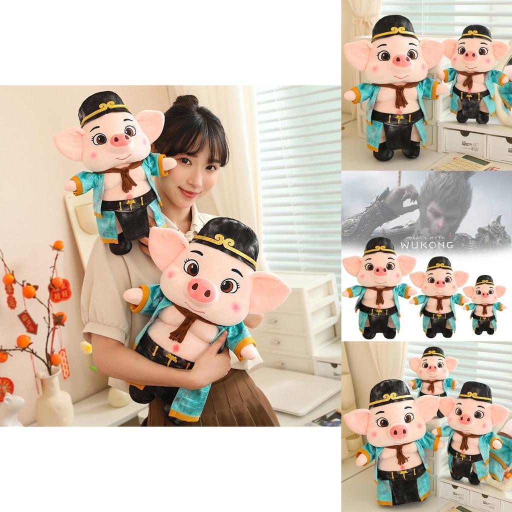 Adorable Pig Plush Doll Cute And Soft Stuffed Toy For Kids With Various Sizes