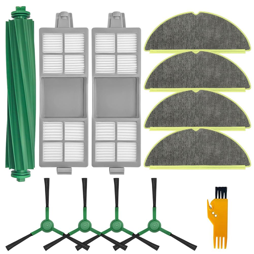 1 Set For Roomba 205 For DustCompactor For Combo Main Side Brush Filter Mop Cloth Vacuum Cleaner Accessories Spare To Replace