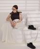 DANGLEDROP Dgdp Legline Wide Sweatpants Oatmeal