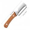 1/2/4PCS Stainless Steel Peeler with Wooden Handle for Fruit Vegetable Peeling  Smooth Operation Ergonomic Kitchen Tool