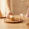 Transparent Cake Stand with Dome Lid | Dustproof, Holder Lid, for