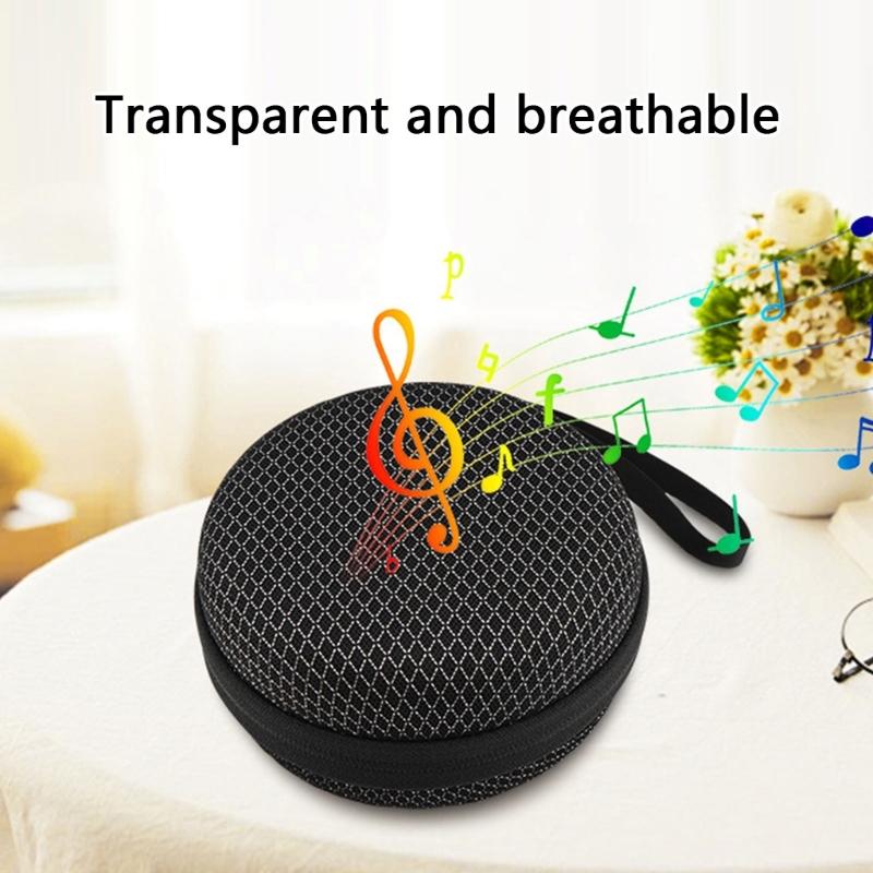 Hard Protective Carrying Case with Handle Straps For 1/2/3 Speaker Travel Storage Bag