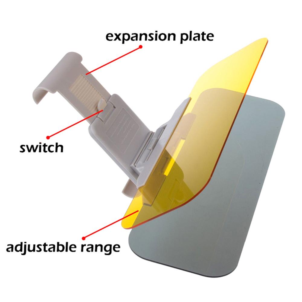 Car Sun Visor HD Anti-Glare Day Night Vision Mirror