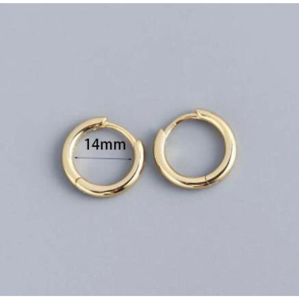 Geometrische Kleine Edelstahl-Creolen für Damen Punk Hip-Hop Ohrringe Trendschmuck