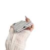 Frosted Ice Mist Magnetic Phone Case for Samsung Z Fold7/Z Fold6 - Transparent, Dual Mid-Axis Protection