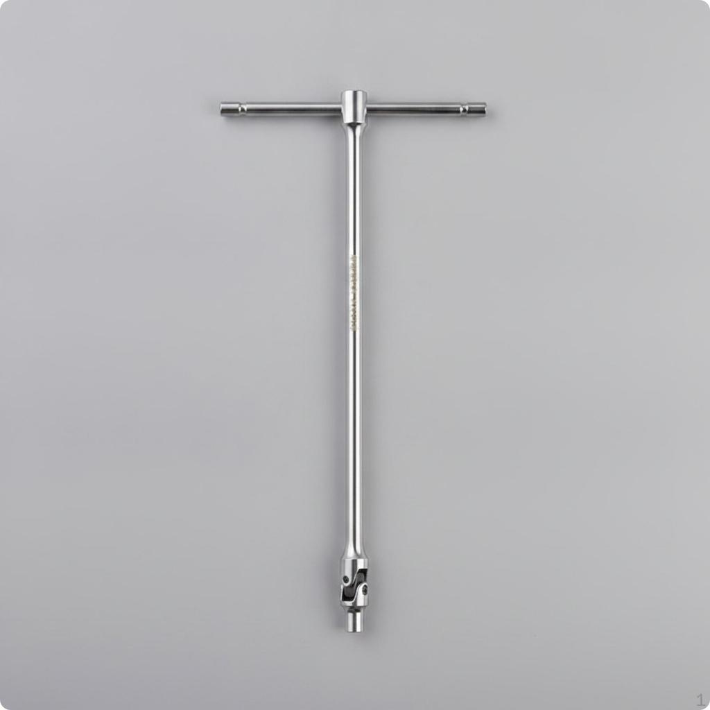 T-Type Socket Wrench Swivel Head Universal Flexible for Mechanics