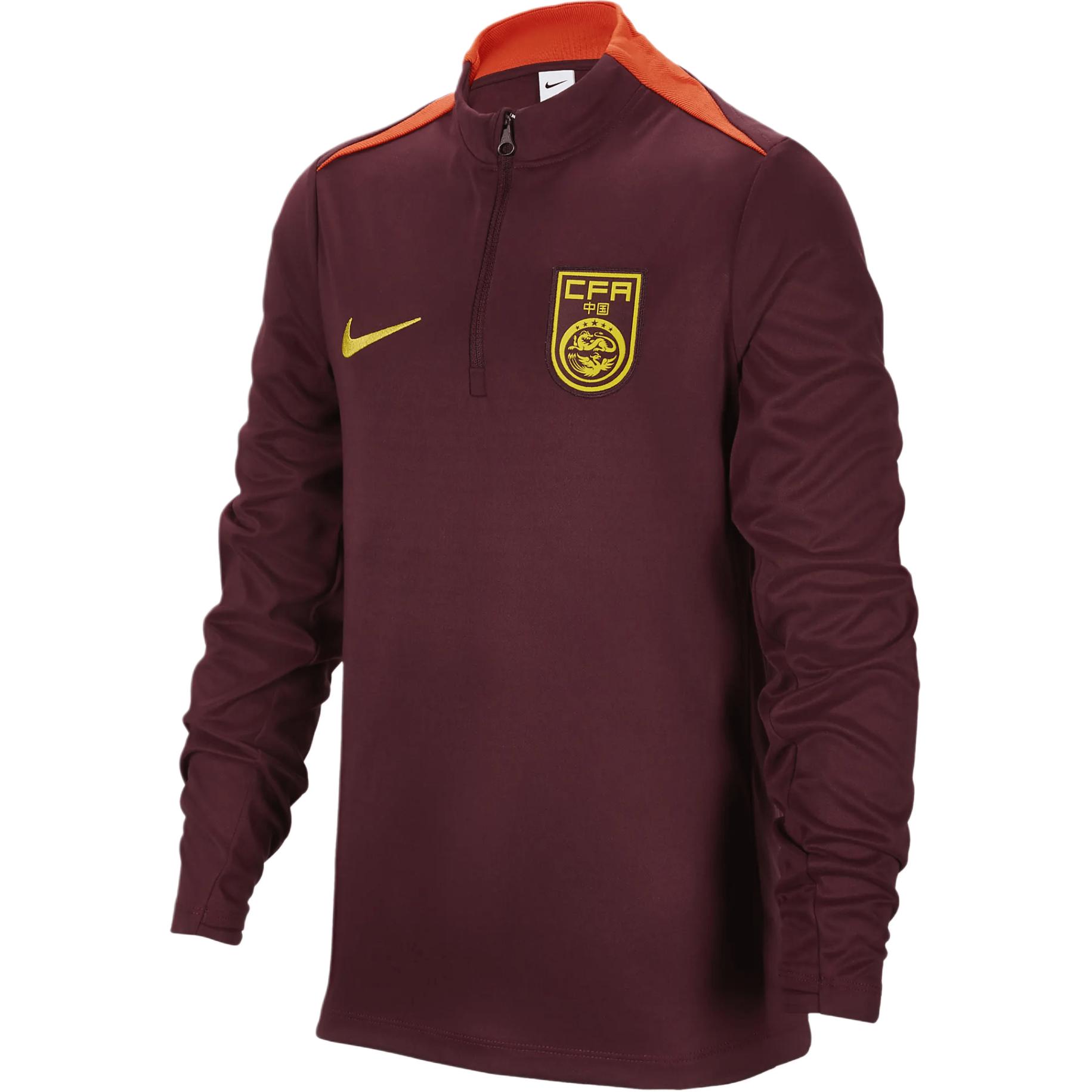 

Nike Китай Команда Академия Про Серия Быстросохнущая Удобная Универсальная Модная Куртка Детские куртки Красный FJ3115-681 M