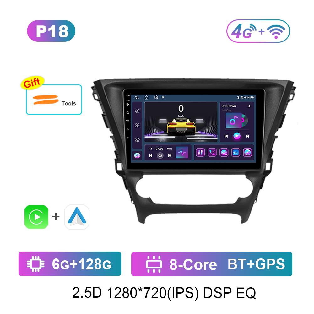 10.1 '' Touch Screen Android OS WiFi BT for Toyota Avensis 3 2015 - 2018 GPS Navigation Car Video Multimedia Player Head Unit