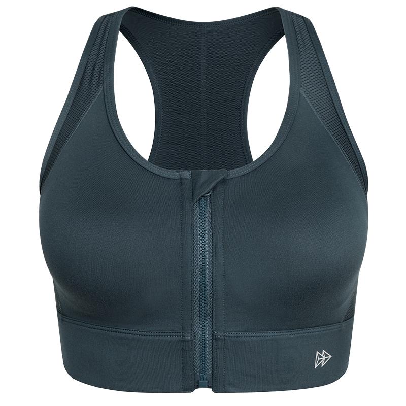 

Спортивный бюстгальтер YVETTE с высокой поддержкой и передней молнией E100501A19 L