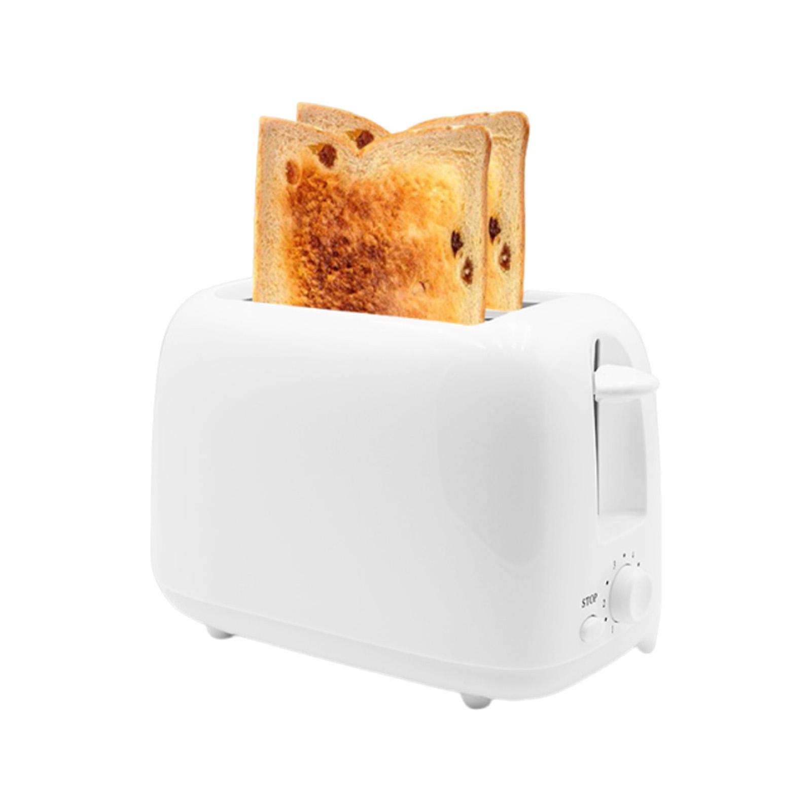 

2 Slice Toaster Wide Slot Toaster 7 Shade Settings Removable Crumb Tray Bread Waffles Bagels Small Kitchen Appliance