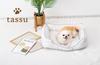 Small Square Bed, Premium Satin Pet Bed, 168-6162A3