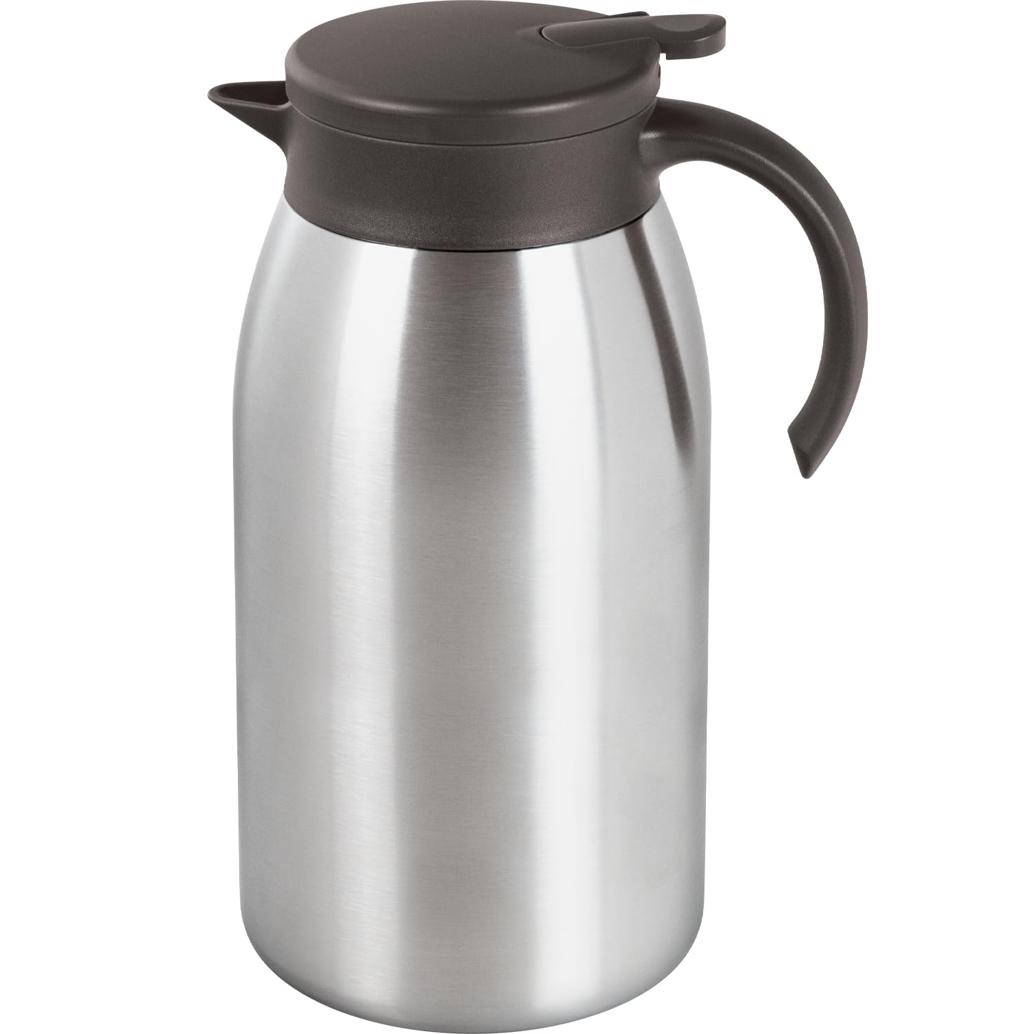 

Wahei Freiz RH-1741 Stainless Steel Vacuum Insulated Tabletop Pot, 2L, Satin, Wide Mouth, for Hot and Cold Storage