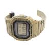 Casio Wasserdichte Sport- und Freizeit-Solar-Quarz-Uhr mit Harzarmband, japanische und koreanische Uhr für Herren und Damen, gelbes Zifferblatt, GW-B5600SL-5JF