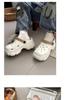 2026 Women's Thick Sole Garden Shoes: Non-Slip High-Heeled Beach Slippers with Arch Support and Closed-Toe Design