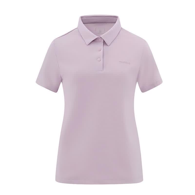 

TOREAD Women s Functional Cooling Polo Short-Sleeve T-Shirt M