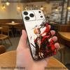 B-Bleach I-Ichigo Kurosaki Phone Case For iPhone 17,16,15,14,13,12,11,Pro,XS,Max,XR,Plus,E,SE4,Mini Black Soft Cover