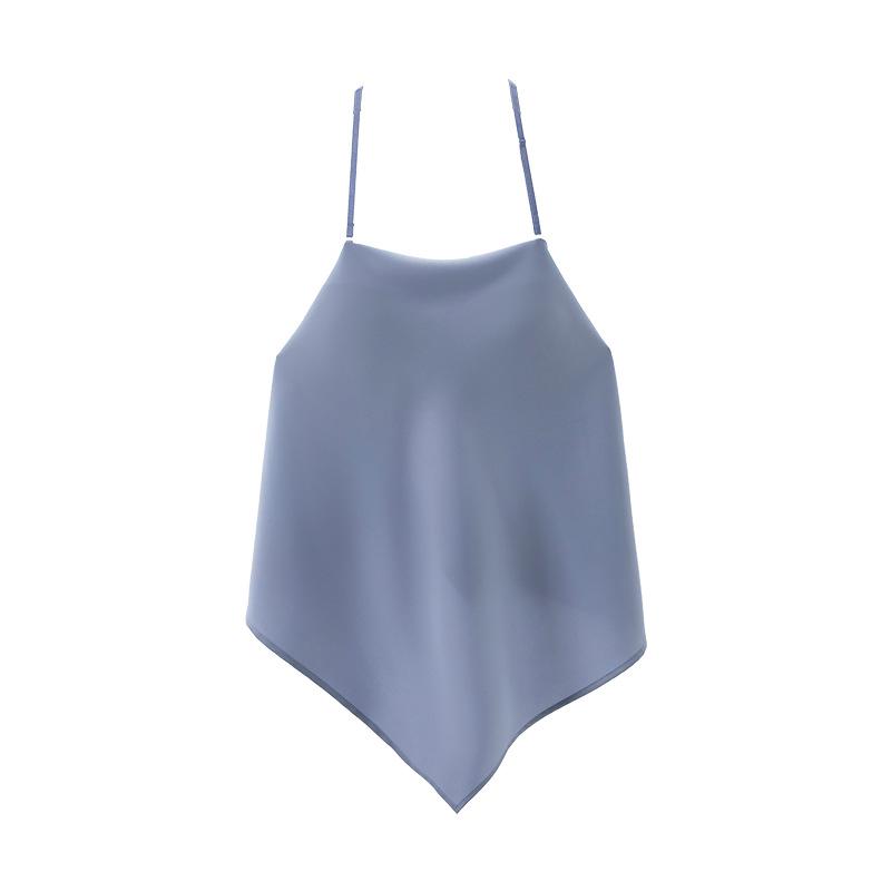 

Белый шелковый атласный топ-комбинация со встроенными чашечками - Женский топ без бретелей для ношения под одежду/как самостоятельный элемент Large