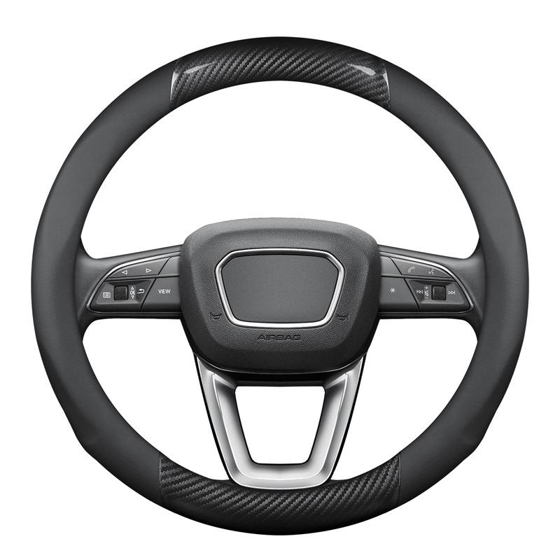 Universal Suede Steering Wheel Cover for NIO ES6, ES7, EC7, ET5, ET7 - Four Season, Ultra-Thin Design