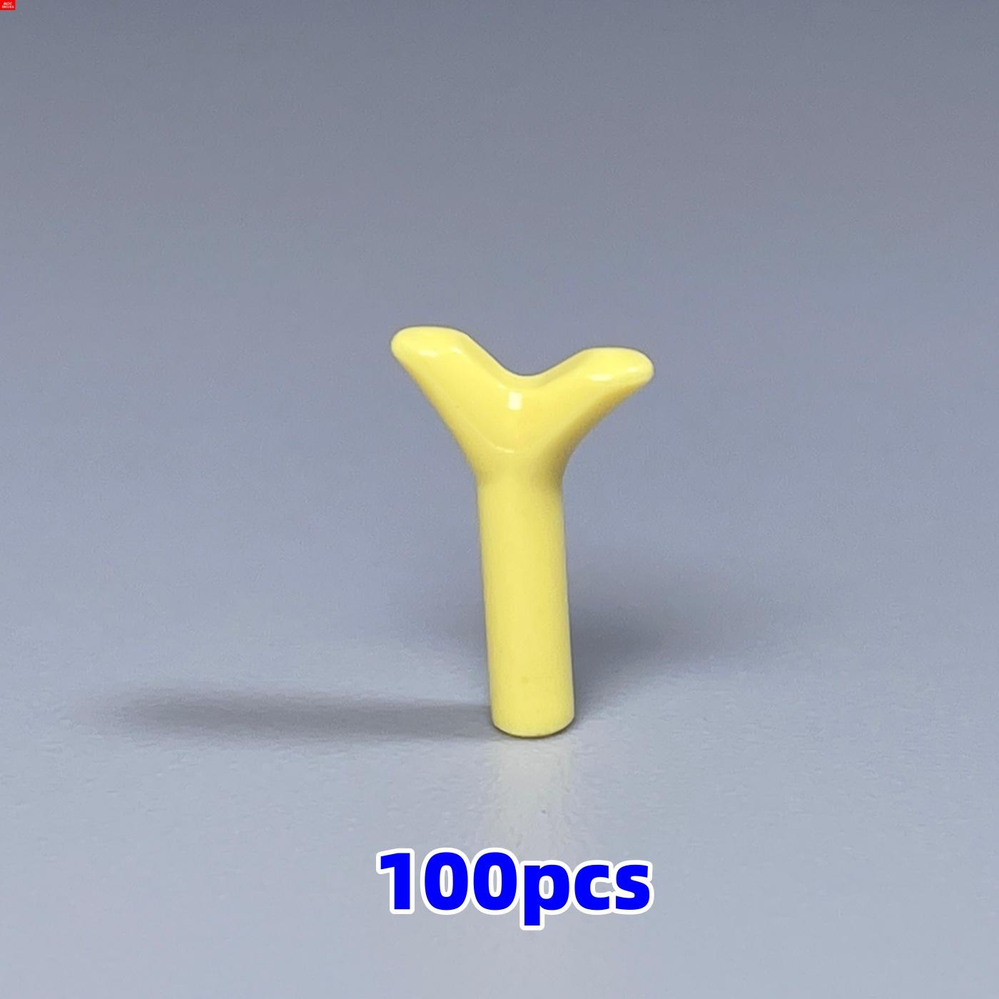 100pcs/lot MOC Bricks Plant Carrot Premier green bud tender Leaf 33183 tree sapling Building Blocks Toys For Children present