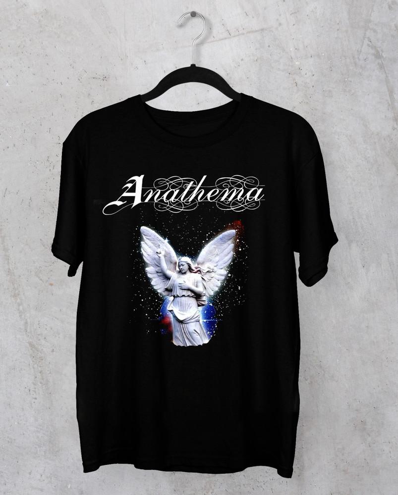 Vtg ANATHEMA Band Album Music Cotton Black Shirt Unisex All Size Unisex T-Shirt XXXXL