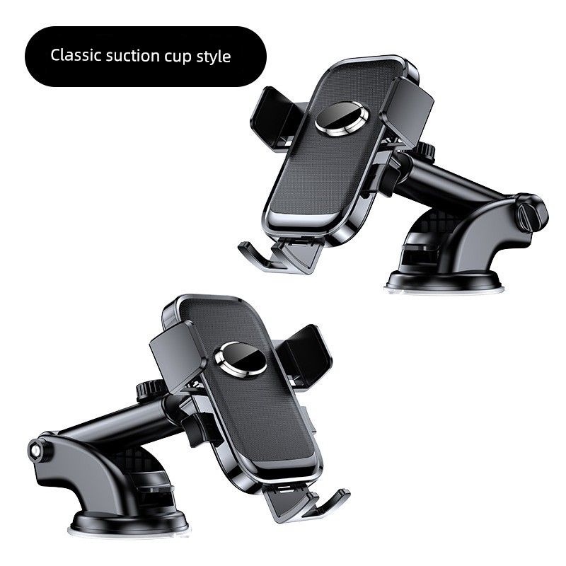 Navigation Bracket Car Dedicated on-Board Bracket Multi-Function Telescopic Mobile Phone Navigation Bracket Suction Cup on-Board Bracket