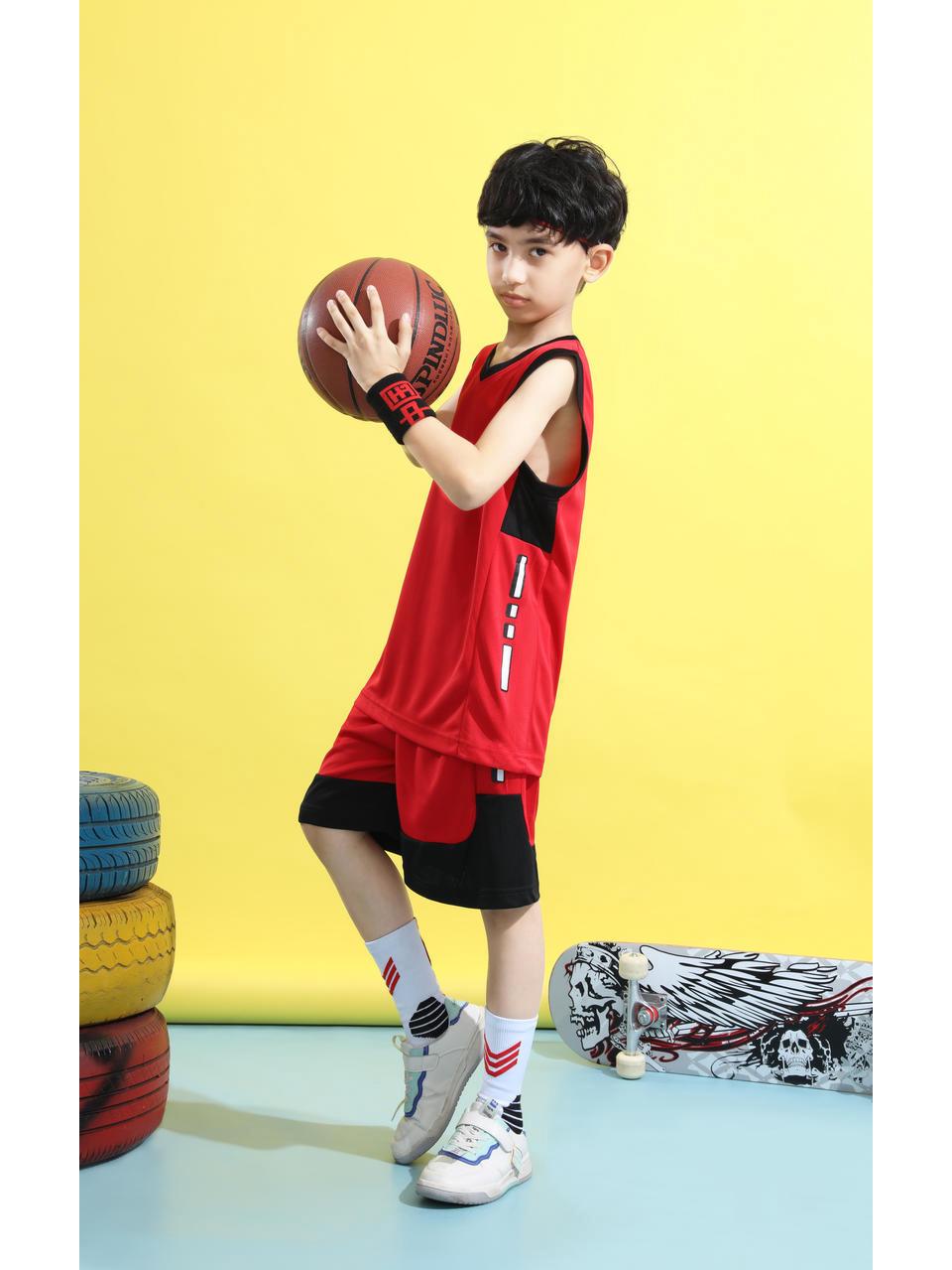 

Подростковая и взрослая быстросохнущая дышащая баскетбольная майка - многоцветная, настраиваемая одежда для тренировок в лагере M